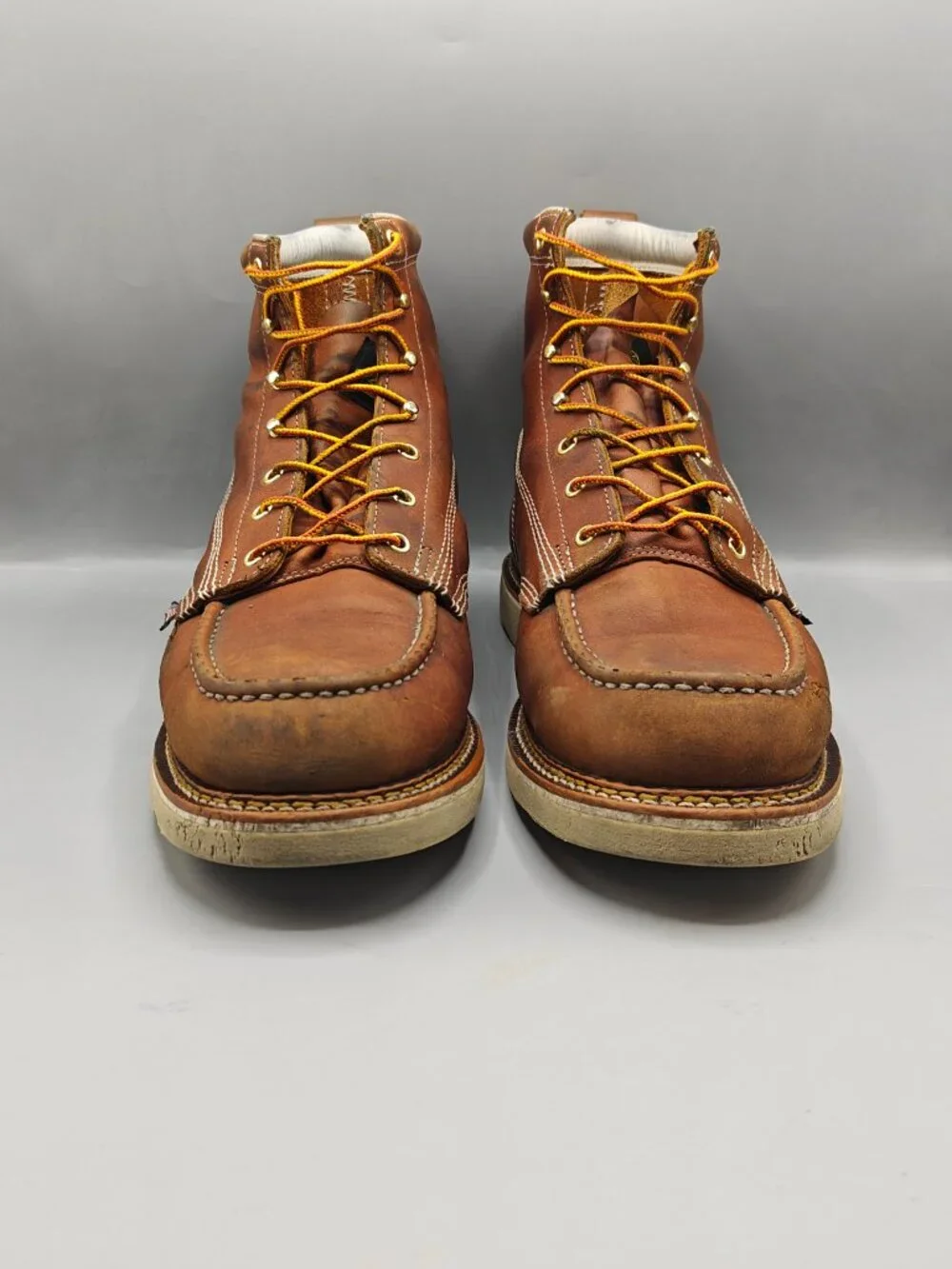 Thorogood American Heritage 6” Moc Toe Men's Work Boots 814-4200 Defect 15 EE
